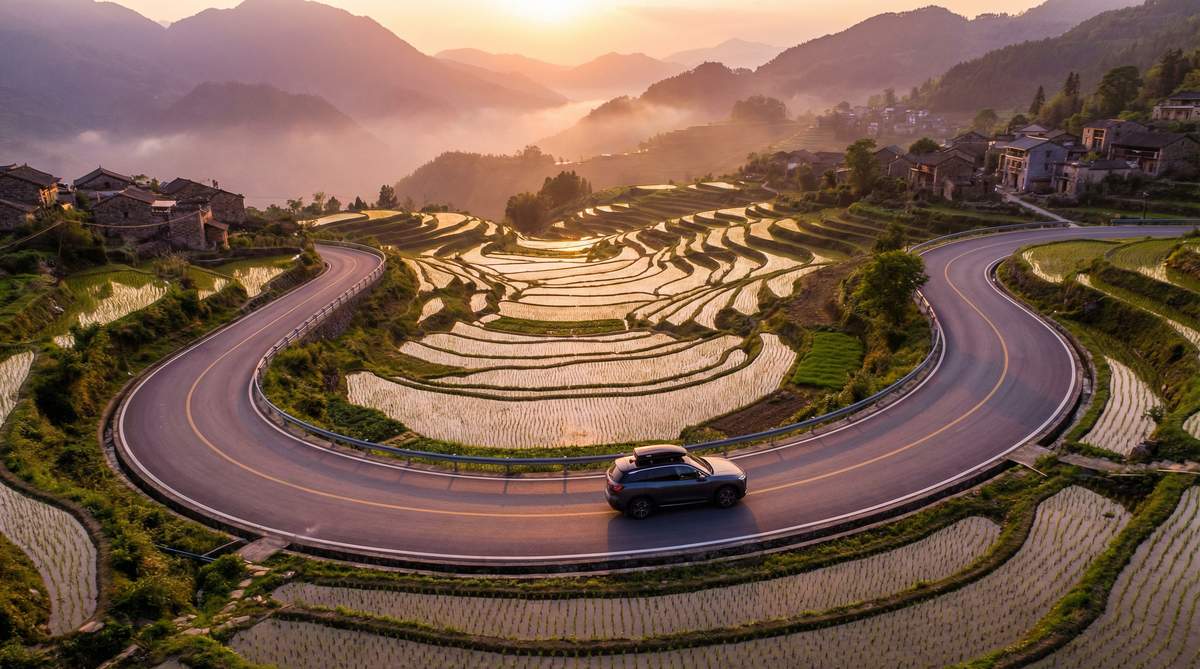 玩物社区自驾视频航拍