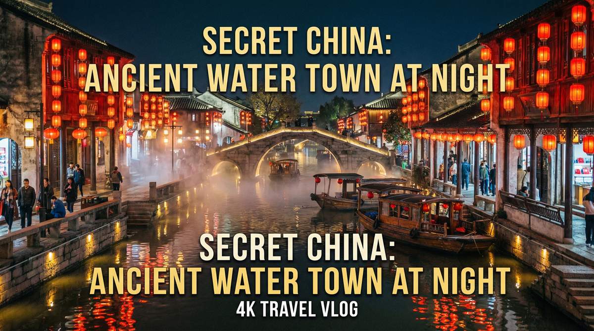 玩物社区古镇夜景旅拍视频