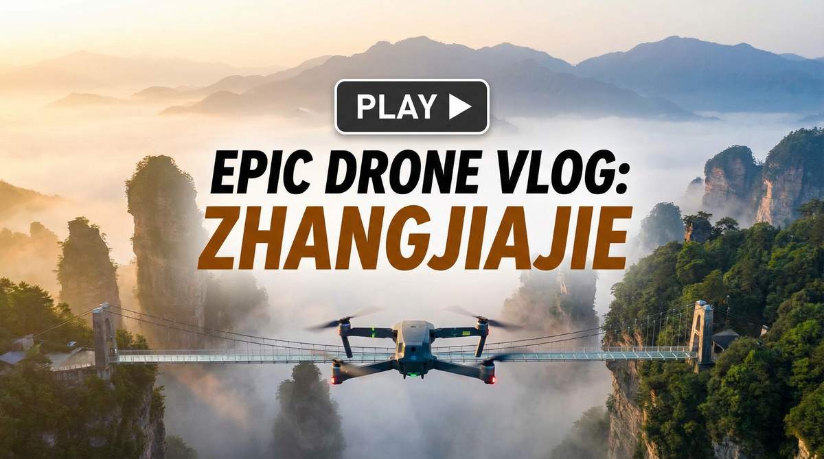 玩物社区张家界航拍视频